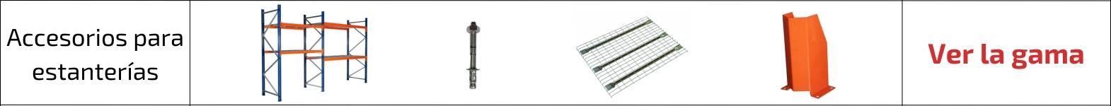 Banner accesorios para estanterías imagen