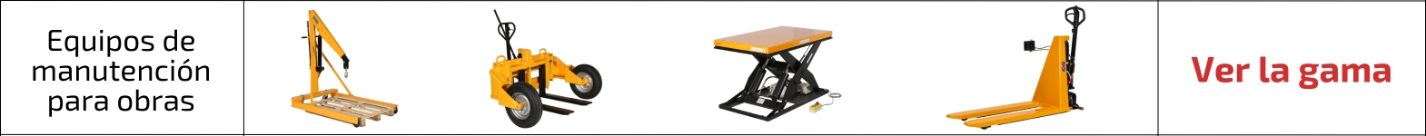 banner equipos de manutencion para obras: una vision integral para su empresa