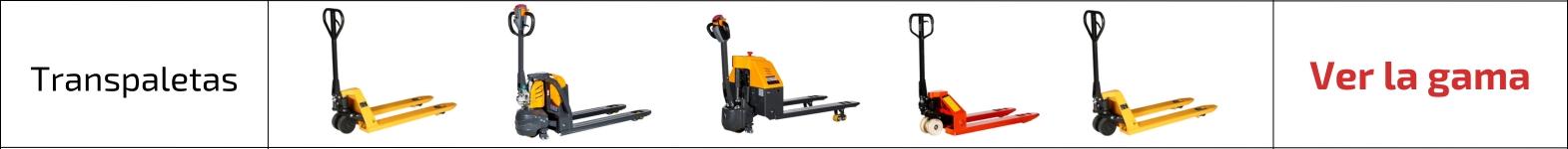 Banner transpaleta manual o electrica